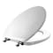 Mayfair Mayfair by Bemis Edgewater Elongated White Enameled Wood Toilet Seat 144BN-000 - alternate 1